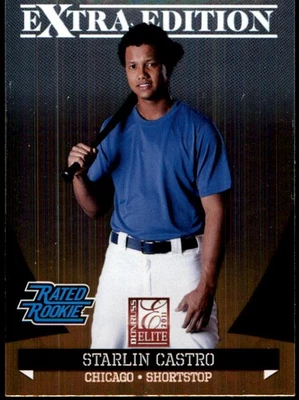 Starlin Castro 2011 Donruss Elite Edición Extra #11 Cubs MLB LEER ENVÍO GRATUITO Foto 1 de 2