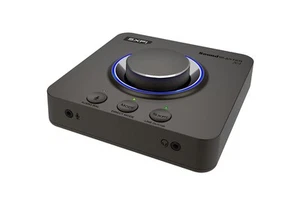 Creative Sound Blaster X4 Hi-Res 24 Bit/192 kHz externer USB-DAC und Amp-Soundka - Photo 1/7