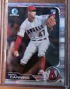 2019 Bowman Chrome Griffin Canning #45 Rookie Card RC - Picture 1 of 2