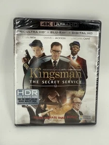4k Ultra Hd Kingsman The Secret Service Movie 4k + Bluray + Hd Brand New - Imagen 1 de 3