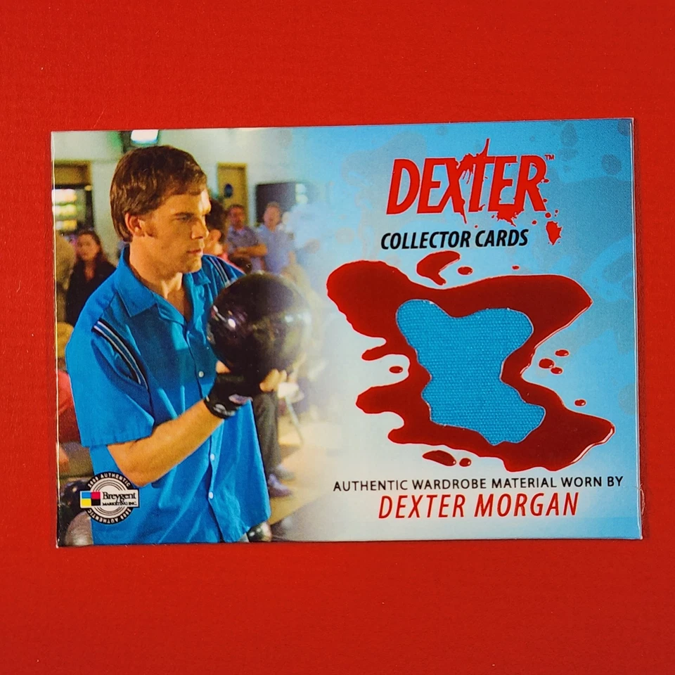 P. PWE-THICK 2009 dexter seasons 1 2 wardrobe #dc9 Michael C. Hall /365. (457 - Image 1 of 3