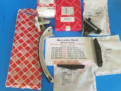 Kit de cadena de distribución Nº2 Mercedes Benz 300CD, 300D 82-85, 300SD 78-85, 300TD 81-85 Foto 1 de 3