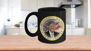 Trump - Presidential Seal - Black Mug - 45th President - Donald Trump - Bild 1 von 5