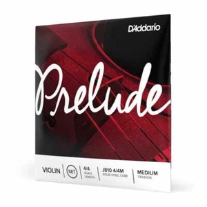 D'ADDARIO J810 4/4M Prelude Violin String Set, 4/4 Scale, Medium Tension - Foto 1 di 2