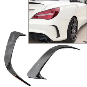 BLK Rear Bumper Vent Canards Air Vent For Mercedes-Benz W117 CLA200/250/45 - Picture 1 of 7
