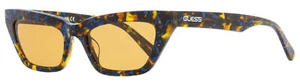 Guess J Balvin Sunglasses GU8226 55E Colored Havana 52mm 8226 - Picture 1 of 2