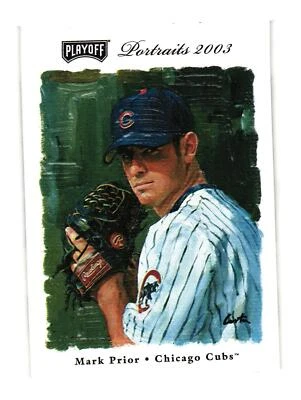 2003 Playoff Portraits #47 Mark Prior - Image 1 of 2