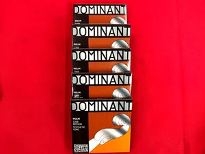 100% Authentic Thomastik Dominant 135B Violin String Set 4/4 E Ball 5 Set - Picture 1 of 4