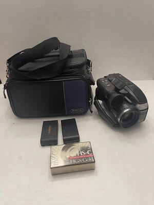 Panasonic PV-L658D Vintage VHSC Video Camera Camcorder 50x Zoom Bundle Untested - Image 1 of 4