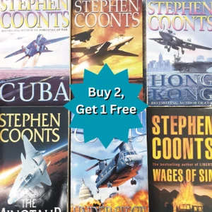 Stephen Coonts Paperback Choose Title Buy 2 Get 1 Free 1 Post Miltary Thriller - Picture 1 of 35