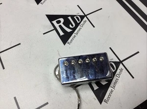 90’s Gibson USA 496R Hot Ceramic Guitar Humbucker Pickup Neck Chrome - Picture 1 of 3