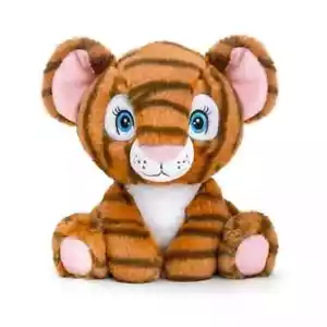 Keel Toys Adoptable World Gold Tiger Animal Plush Soft Toy Stuffed Animal 16cm - Picture 1 of 1