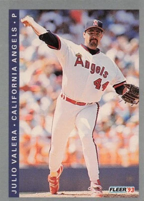 1993 Fleer #578 Julio Valera - Image 1 of 2