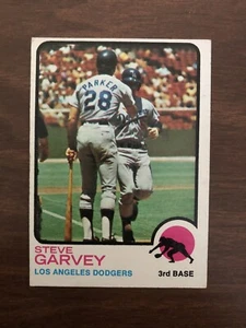 1973 Topps #213 Steve Garvey Los Angeles Dodgers Baseball Card NICE - Bild 1 von 2