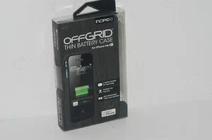 Incipio Offgrid thin Battery case for iPhone 4/4S Mate black - Picture 1 of 1