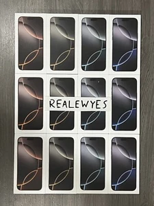 Plateau carte SIM physique Apple iPhone 16 Pro Max - États-Unis expédition sous 2 jours 256 Go 512 Go 1 To - Photo 1 sur 10