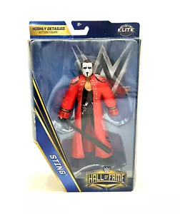WWE Elite Hall Of Fame Sting The Vigilante HOF 2016 WCW AEW - Picture 1 of 11