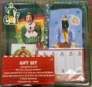 NEW Elf on the Shelf Gift Set - Journal Memo Pad Sticker - Christmas holiday - Picture 1 of 3