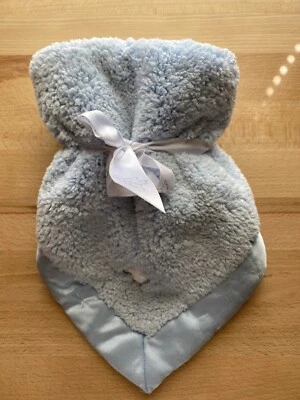 Vellón de seguridad azul claro para bebé “Blankie” Foto 1 de 4