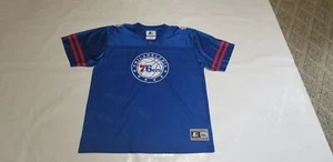CAMISETA DE FÚTBOL STARTER PARA HOMBRE FILADELPHIA 76ERS AZUL TALLA 2XL ¡RARA!¡! - Imagen 1 de 6