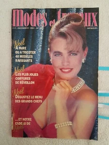 MODES ET TRAVAUX N°1021 12/1985 Mode Couture Tricot Poupée Loisirs créatifs - Picture 1 of 12