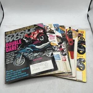 Cycle World Motorcycle Magazine 1993 Lot of 7 Issues Honda Suzukis Yamaha BMW - Picture 1 of 9