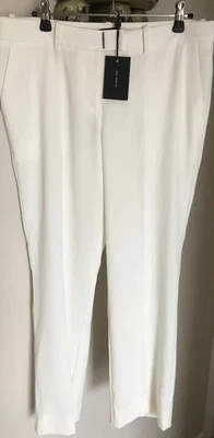 Cop Copine white straight leg trousers - Photo 1/4