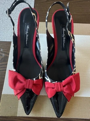 Sapatos Beverly Feldman Vintage Floral Tamanho 8 - Imagem 1 de 4