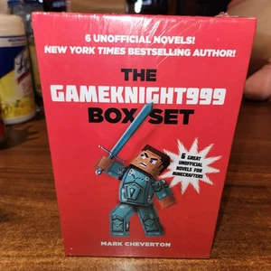 NEW Sealed 6 Book Box Lot Set, Minecraft Gameknight999 Box Set - Imagen 1 de 5