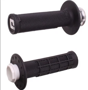 Juego de empuñaduras ODI MICRO-X Half-Waffle Lock-On negras - Imagen 1 de 2