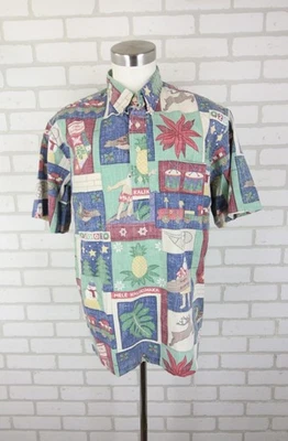 VTG 2001 Reyn Spooner Pullover Shirt Mens XL Mele Kalikimaka Christmas Hawaiian - Image 1 of 4