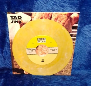 TAD Jinx b/w Pig Iron SUB POP 7" SINGLE Yellow Vinyl SP80 Nirvana Mudhoney - Picture 1 of 7