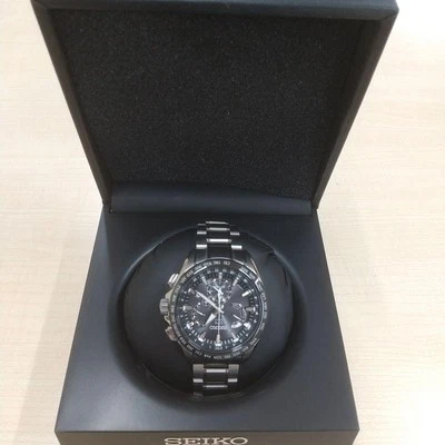 SEIKO Astron SBXB045/8X53-0AB0-2 Hombre Negro W48.7mm Titanio Hecho en Japón Analógico Foto 1 de 4