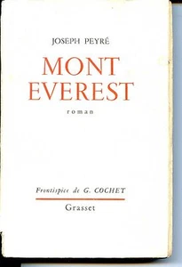 MONT EVEREST - Roman - Joseph Peyré 1942 - Picture 1 of 1