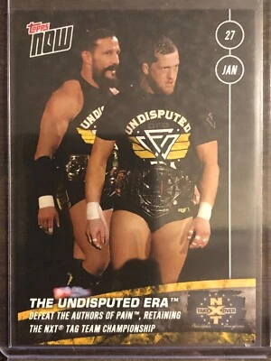 2018 Topps Now WWE NXT #1 O'Reilly Fish The Undisputed Era TakeOver Philadelphia - Image 1 of 2