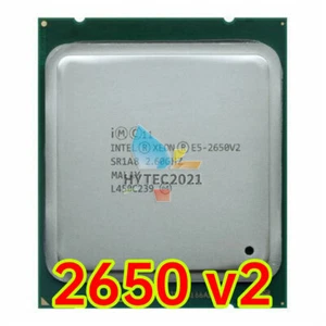 Intel Xeon E5-2650 v2 2.60GHZ 8Cores 95W LGA2011 CPU Processor - Picture 1 of 2