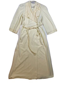 Monika Tilley for Vassarette Medium Robe Loungewear 70's Velvalour Long Braided - Picture 1 of 11