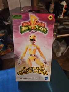 Figura Mighty Morphin Power Rangers - 30 Aniversario Hasbro Yellow Ranger - Imagen 1 de 2