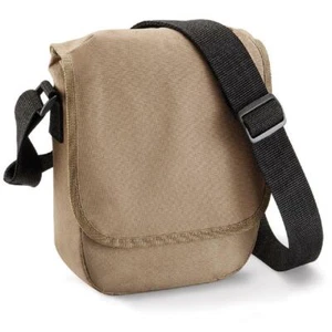 Quadra BEIGE [Recycled Polyester Outer] Compact Small Reporter Shoulder Bag - Picture 1 of 2