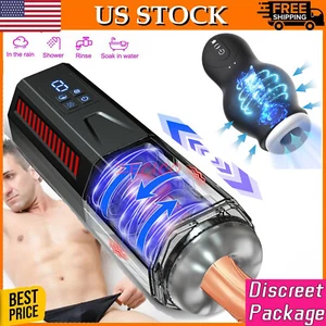NEW Masturbaters Automatic HandsFree Male Sucking Cup Stroker for Men Lubricants - Picture 1 of 49