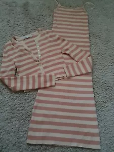 Zara Twin Set Kleid,Strickjacke Gr. L, neu - Bild 1 von 3