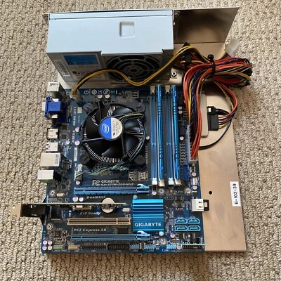 GIGABYTE GA-Z77M-D3H-MVP i7-3770K 3.50 Seasonic G.Skill DDR3-1866 250GB SSD - Image 1 of 4