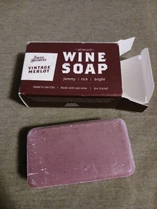 Swag Brewery Wine Soap Vintage Merlot 5 Ounces Made With Real Wine Wine - Picture 1 of 6