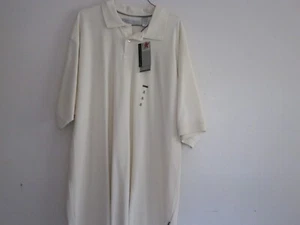 BRAND NEW GEOFFREY BEENE 73% COTTON Button Polo Shirt Top Short Sleeve X-Large - Picture 1 of 4