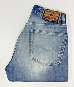 Vintage Diesel Kratt Jeans W31 L30 Mens Blue Relaxed Straight Fit Baggy Denim - Picture 1 of 20