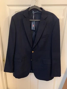 Vineyard Vines Mens Navy Blazer Coat Size 44 L NWT - Picture 1 of 7