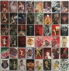 Dawn & Beyond Joseph Michael Linsner Base Card Set 90 Cards - Picture 1 of 6