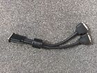 Matrox LFH-60-to-Dual DVI-I 1ft Black Cable 16029-02 for:G450 MMS