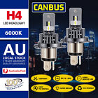 H4 Led Headlight Bulbs Hi/Low Beam 50W For Toyota Rav 4 1994-2000 Aygo 2005-2013
