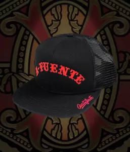 A-Fuente Black Embroidered Baseball Cap - Picture 1 of 9